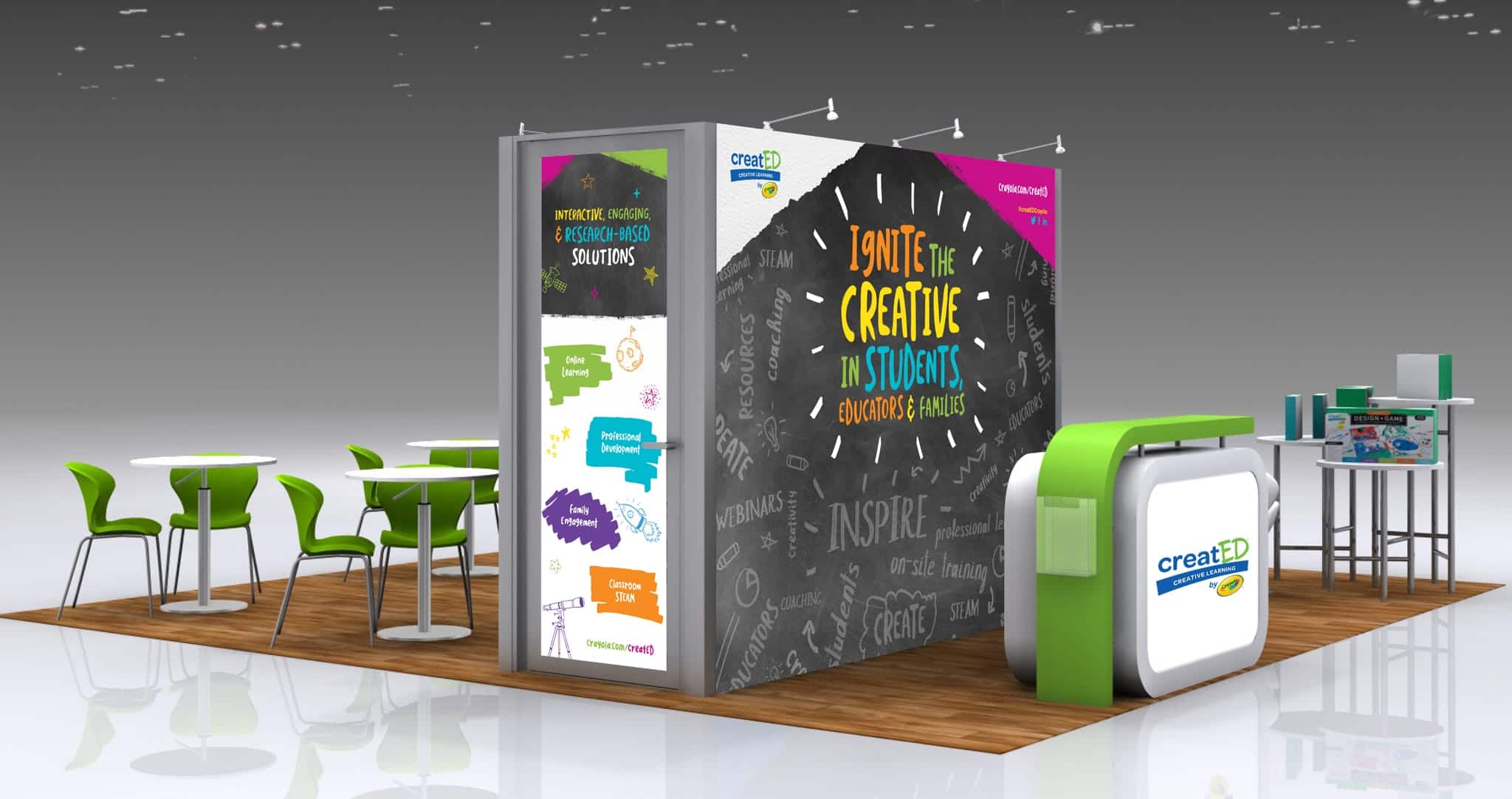 CRAYOLA CREATED CAMPAIGN SUPPORT